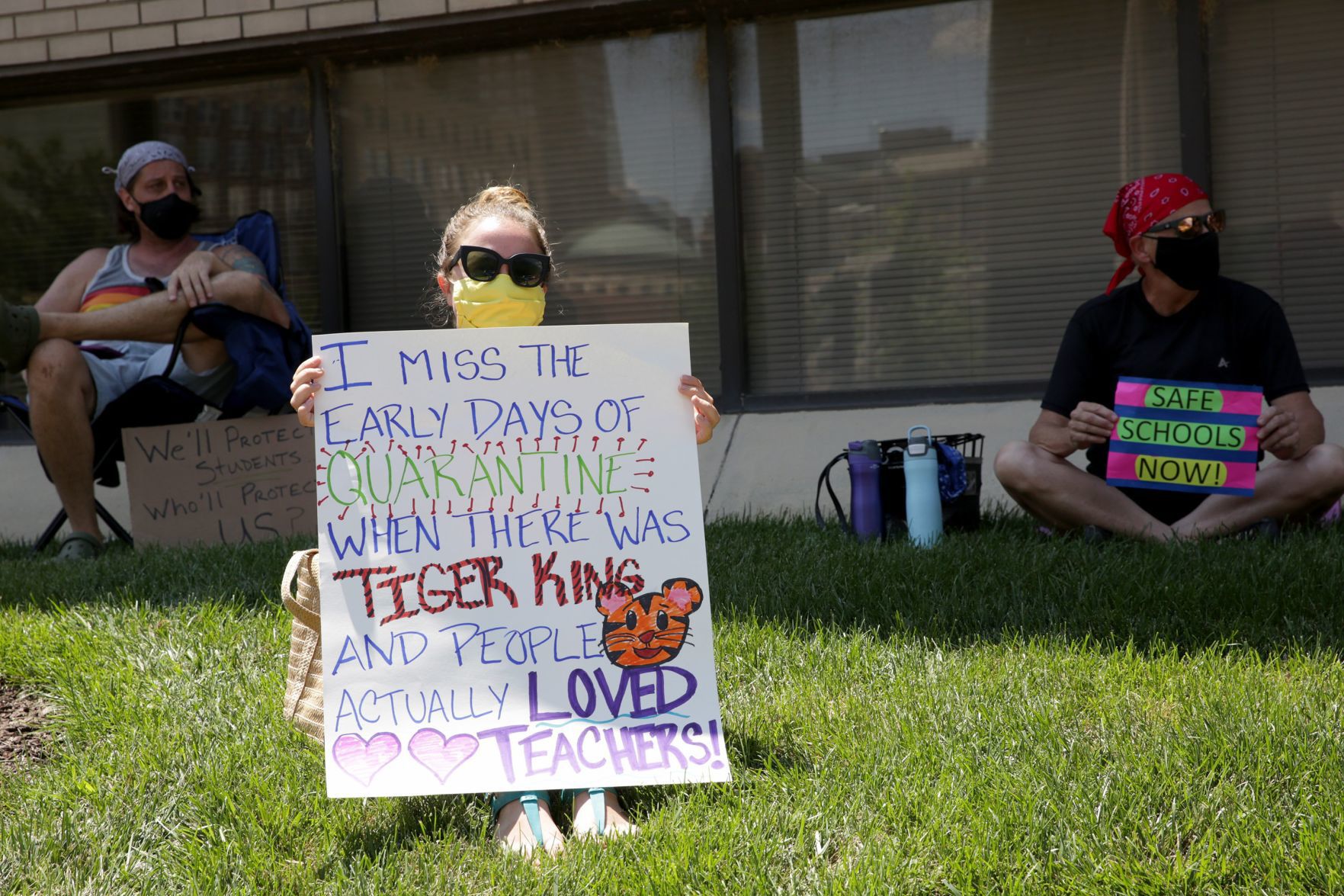 St. Louis Public School teachers hold sit-in